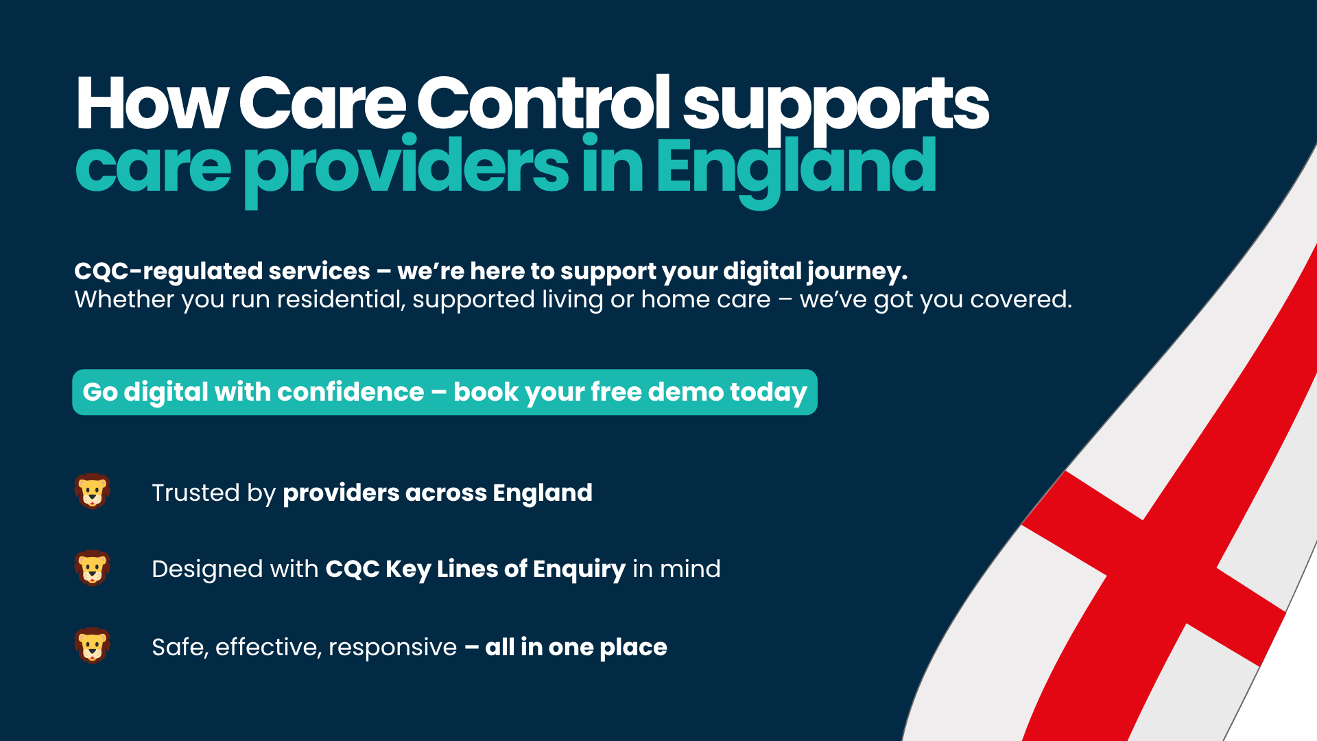 How Care Control supports care providers in England
