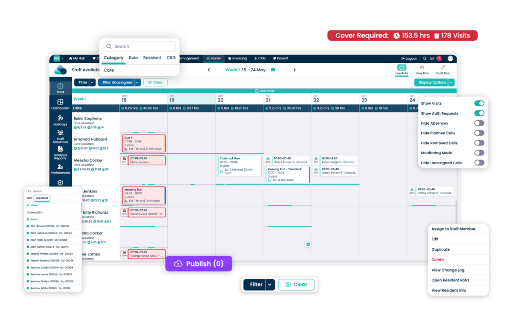 Domiciliary Keycode Domiciliary Care Rota Software for Home Care Providers Duplicate - Care ...